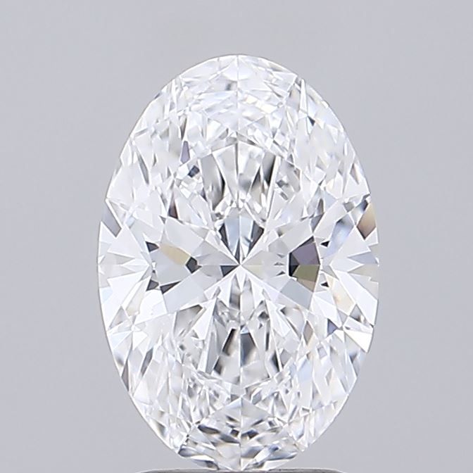 2.03 Carat D-VVS2 Oval Lab Diamond