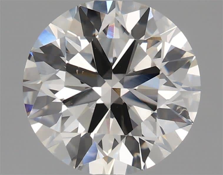 2.80 Carat G-VS2 Round Lab Diamond