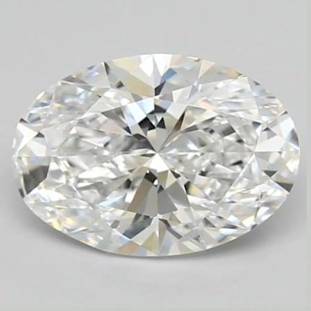 2.54 Carat D-VVS1 Oval Lab Diamond
