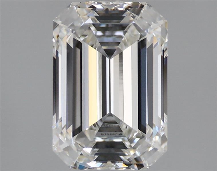 2.06 Carat F-VVS2 Emerald Lab Diamond