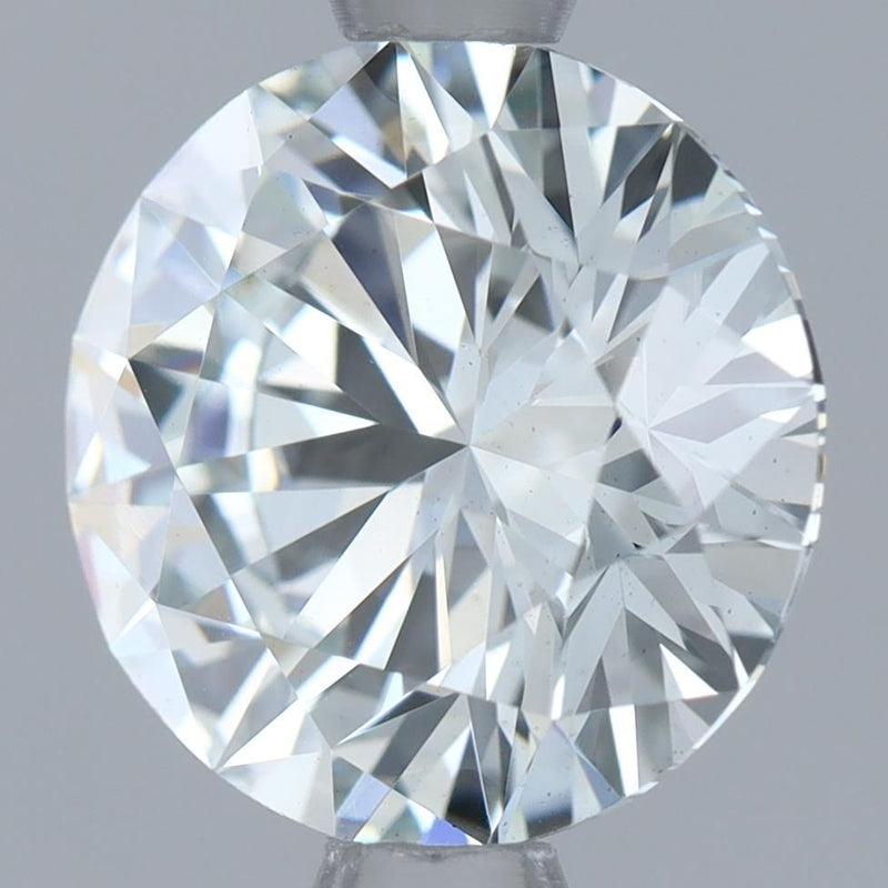 1.46 Carat Round Cut Fancy Green
