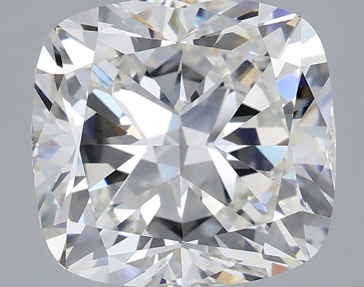 4.01 Carat F-VVS2 Cushion Lab Diamond