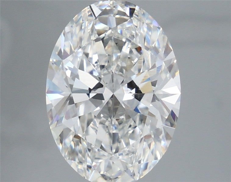 3.52 Carat F-VS2 Oval Lab Diamond