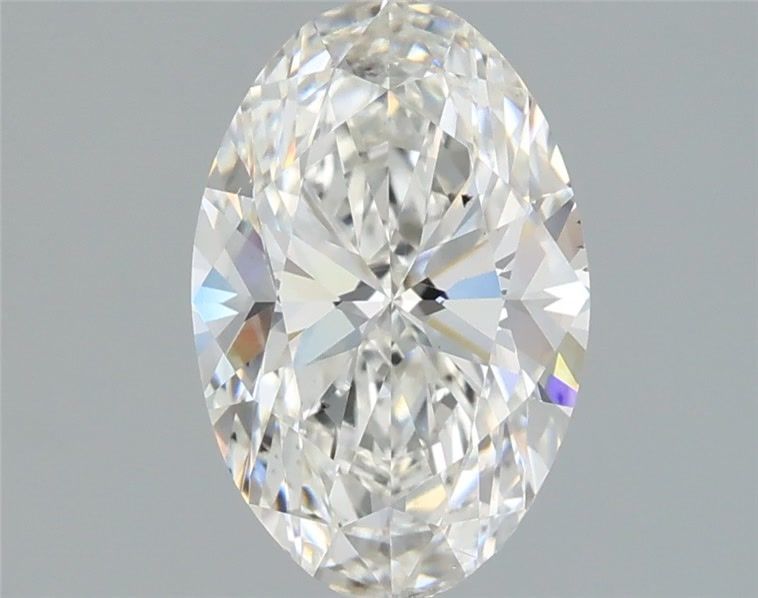 1.50 Carat G-VS2 Oval Lab Diamond