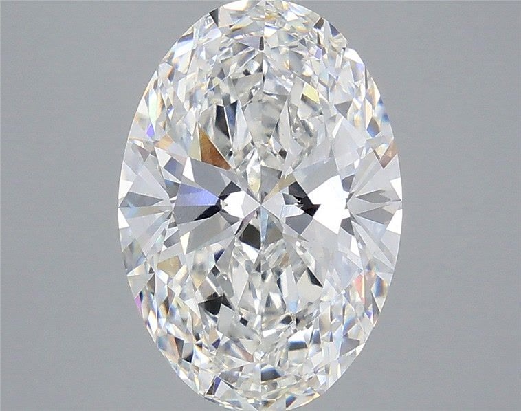4.59 Carat E-VS1 Oval Lab Diamond