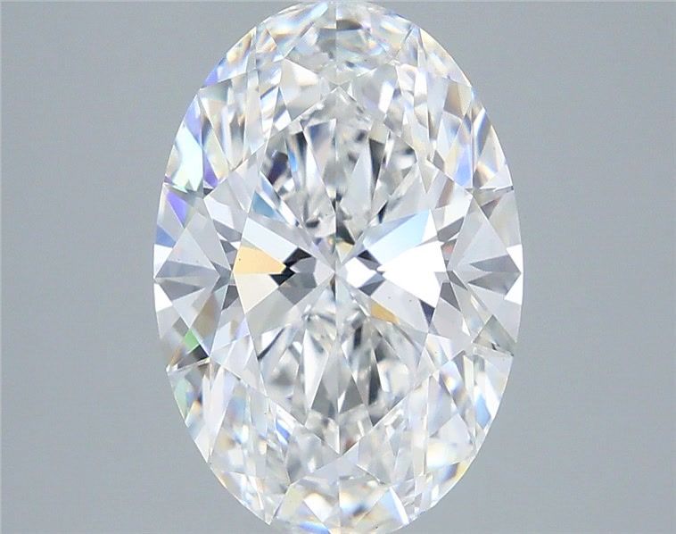 4.54 Carat E-VS1 Oval Lab Diamond