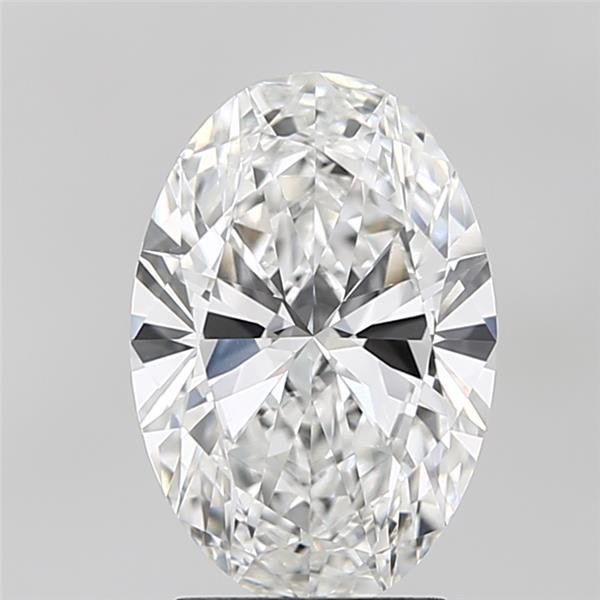 2.90 Carat E-VVS2 Oval Lab Diamond
