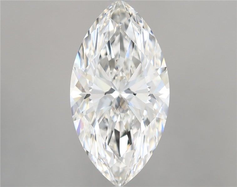 4.08 Carat F-VVS2 Marquise Lab Diamond