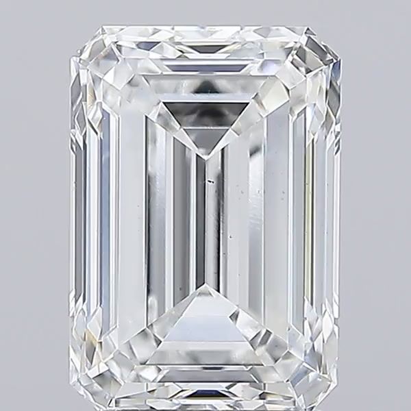 3.50 Carat D-VS1 Emerald Lab Diamond