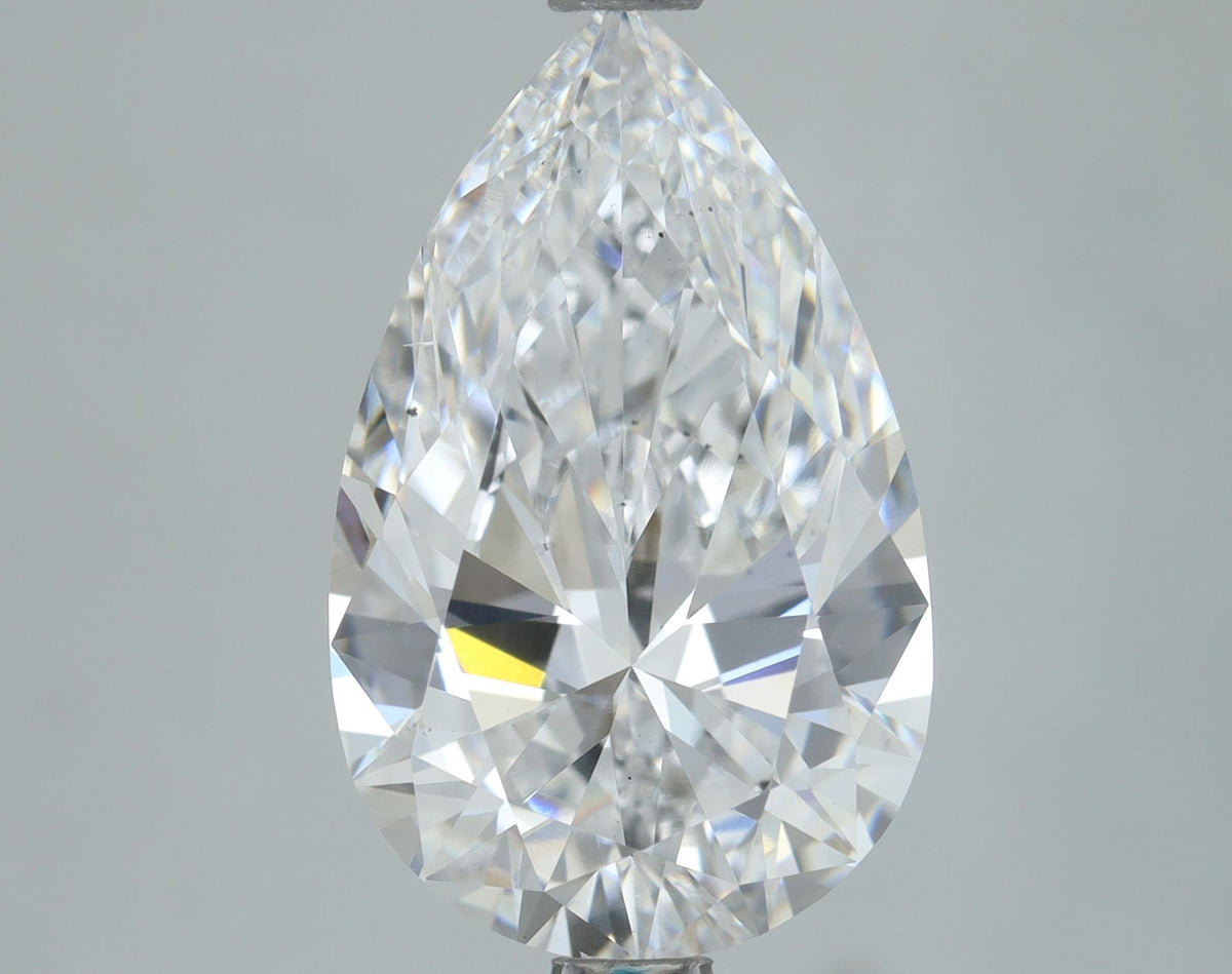 3 Carat E-VS2 Pear Lab Diamond