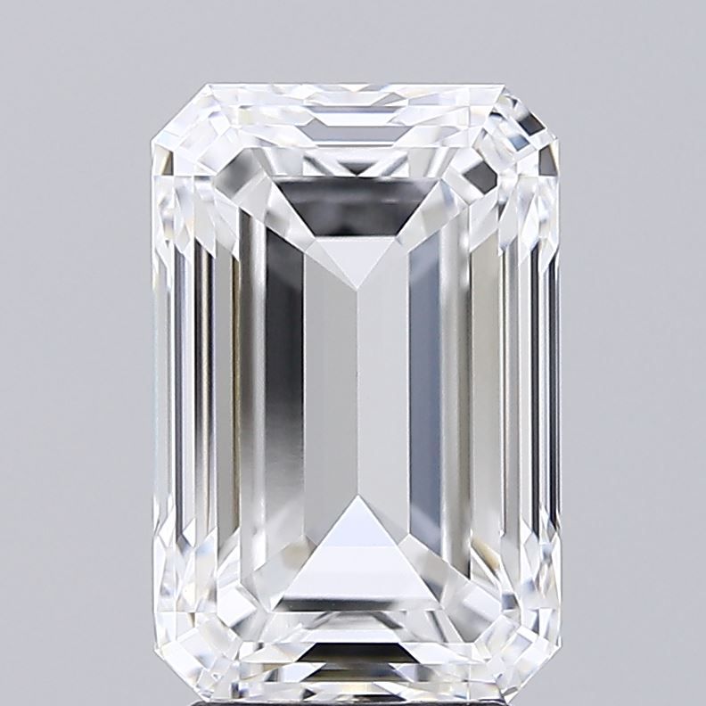 4.52 Carat D-VVS2 Emerald Lab Diamond