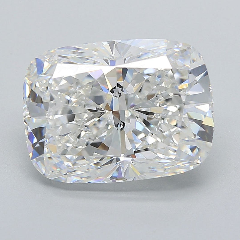 7.03 Carat F-VS1 Cushion Lab Diamond