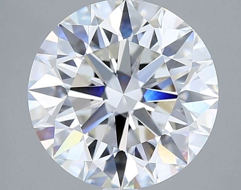 4.02 Carat F-VVS2 Round Lab Diamond
