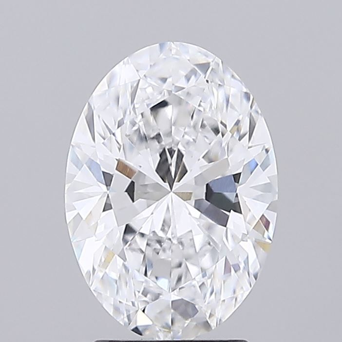2.50 Carat D-VVS2 Oval Lab Diamond