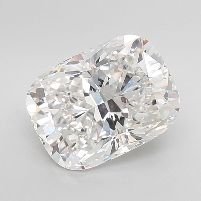 5.05 Carat F-VVS2 Cushion Lab Diamond