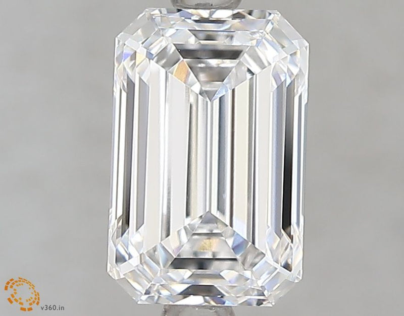 2.01 Carat D-VVS2 Emerald Lab Diamond