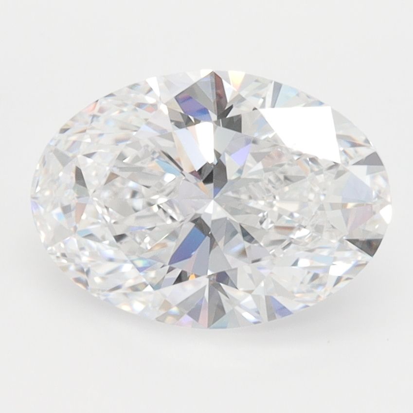 2.1 Carat D-IF Oval Lab Diamond