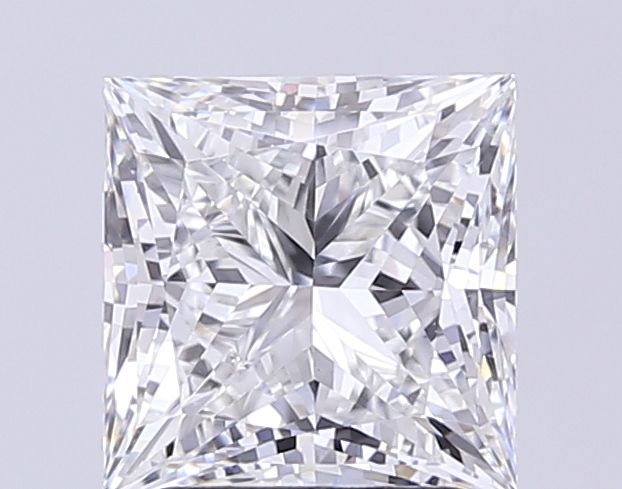 3.00 Carat E-VVS2 Princess Lab Diamond