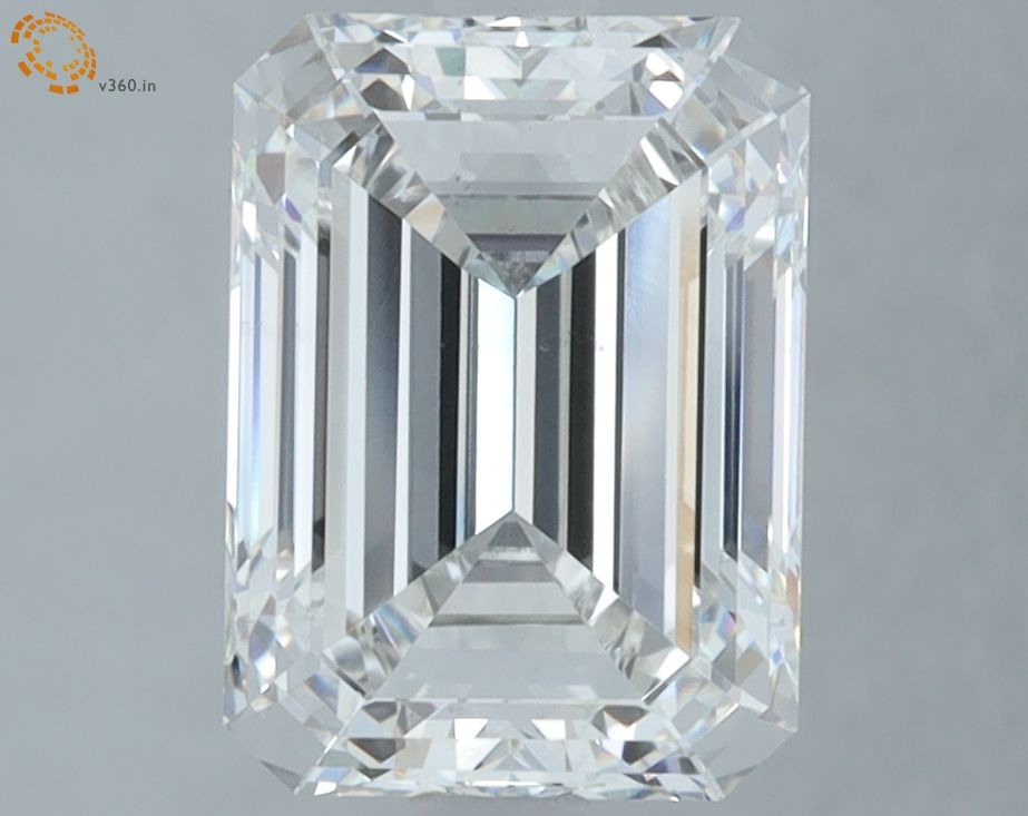 3.01 Carat F-VS2 Emerald Lab Diamond