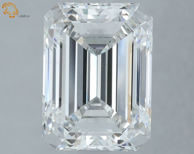 3.01 Carat F-VS2 Emerald Lab Diamond