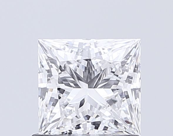 1.00 Carat D - VVS2 Princess Lab Diamond - Ring Premier
