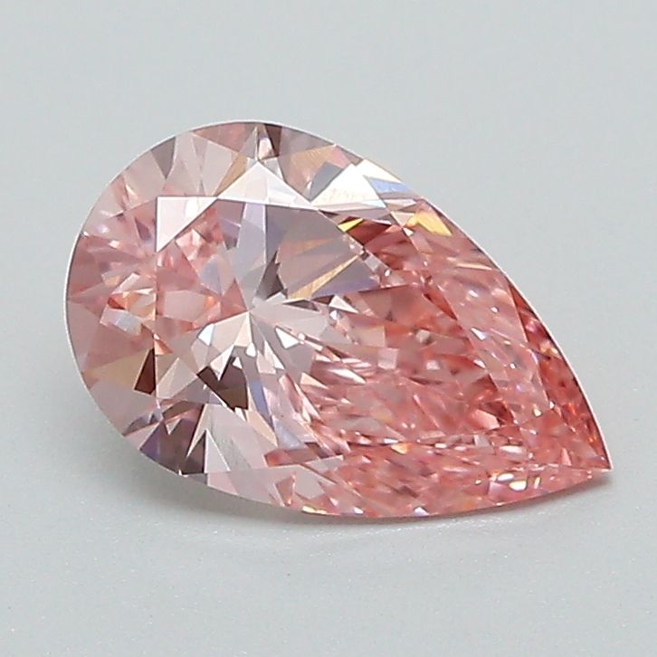1.01 Carat Pear Cut Fancy Pink - Ring Premier