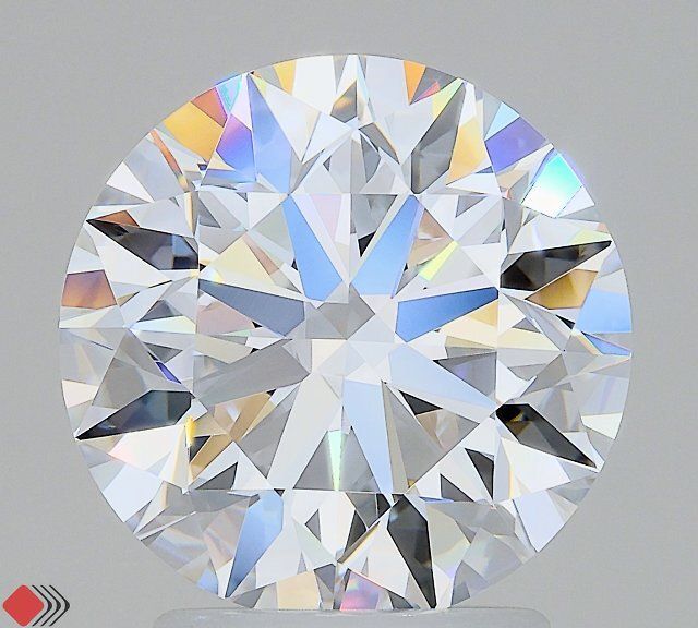 3.02 Carat E-VVS1 Round Lab Diamond