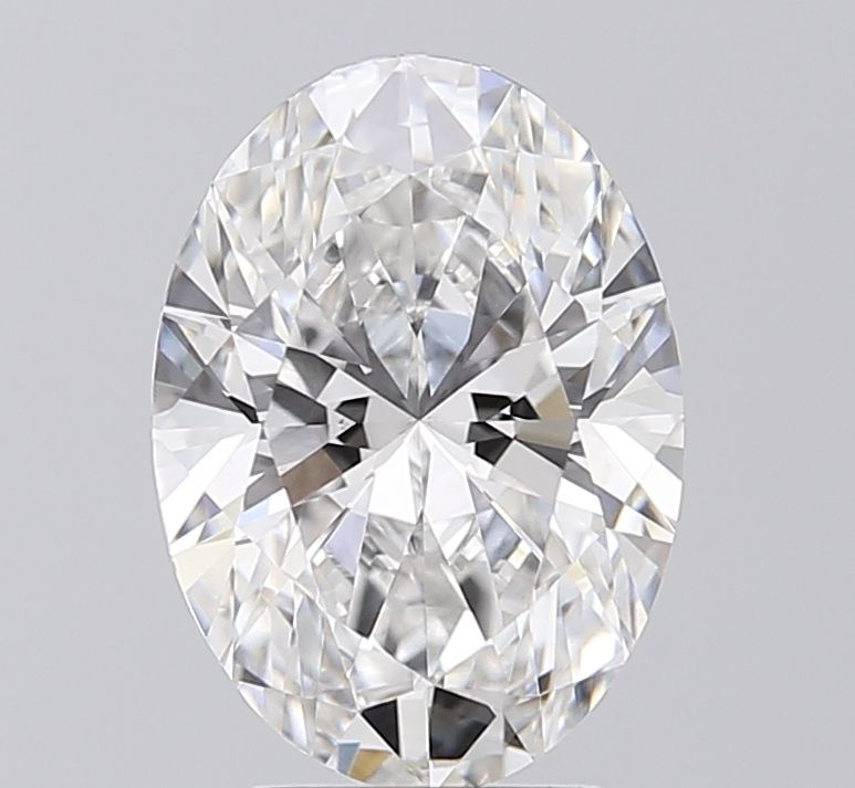 3.02 Carat E-VVS2 Oval Lab Diamond