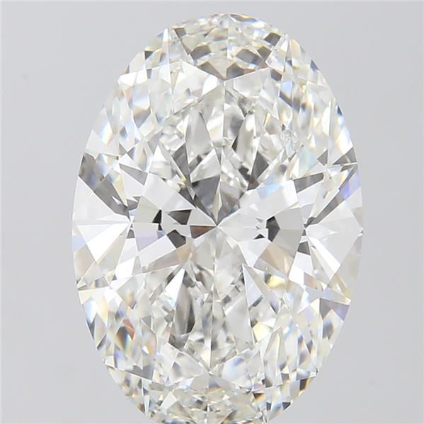 8.11 Carat F-VVS2 Oval Lab Diamond