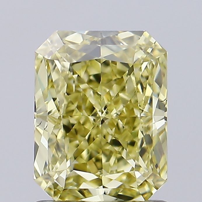 1.10 Carat Radiant Cut Fancy Yellow - Ring Premier
