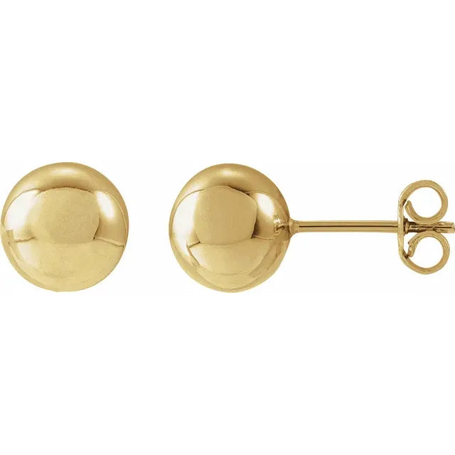 The Luna Gold Studs