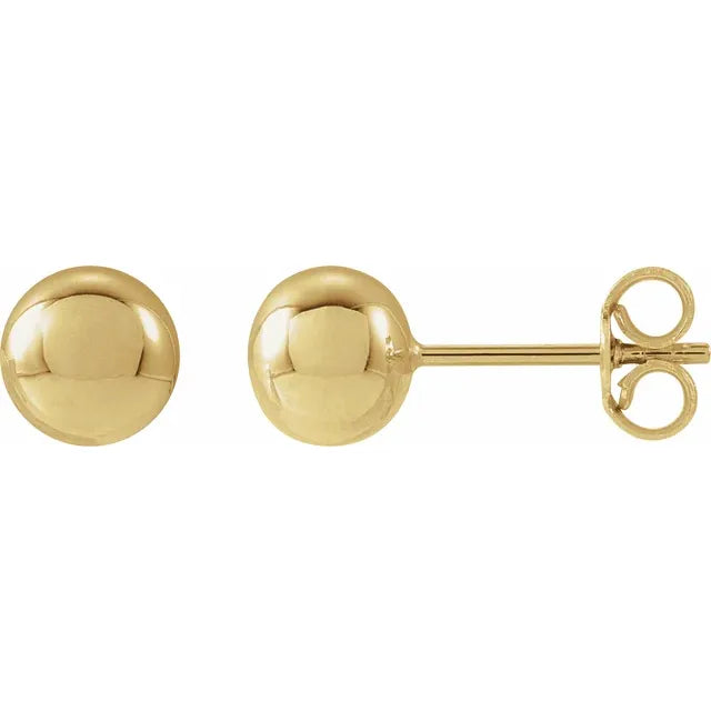 The Luna Gold Studs