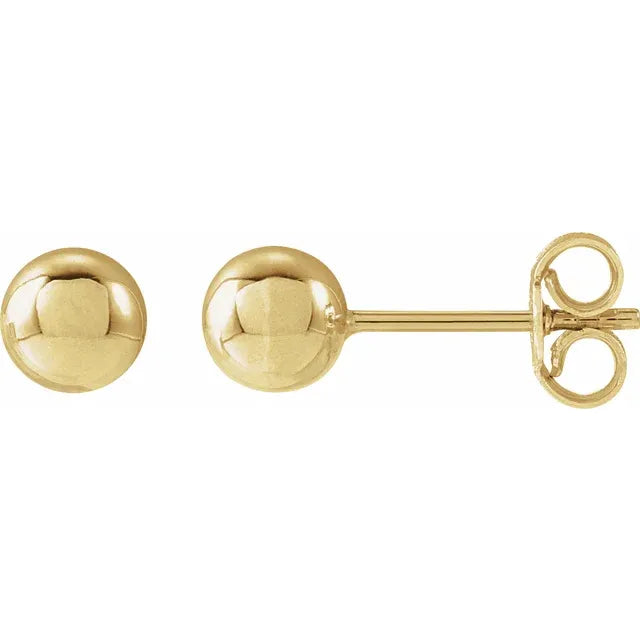 The Luna Gold Studs