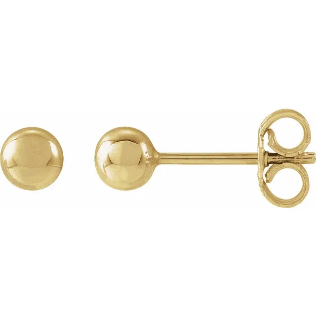 The Luna Gold Studs
