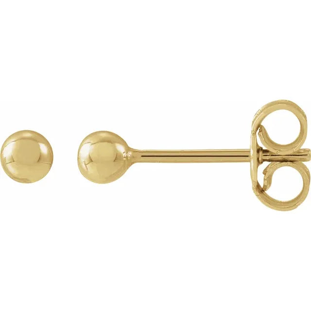 The Luna Gold Studs