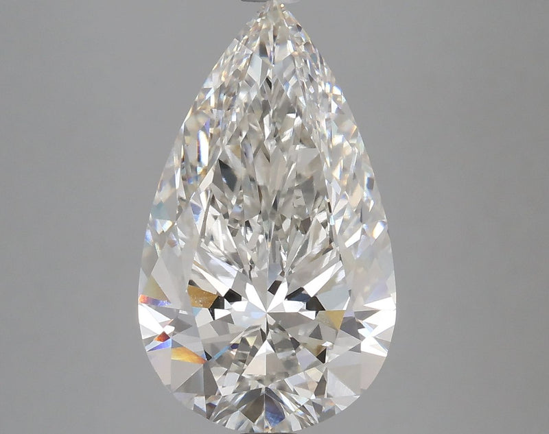 4.57 Carat G-VS1 Pear Lab Diamond