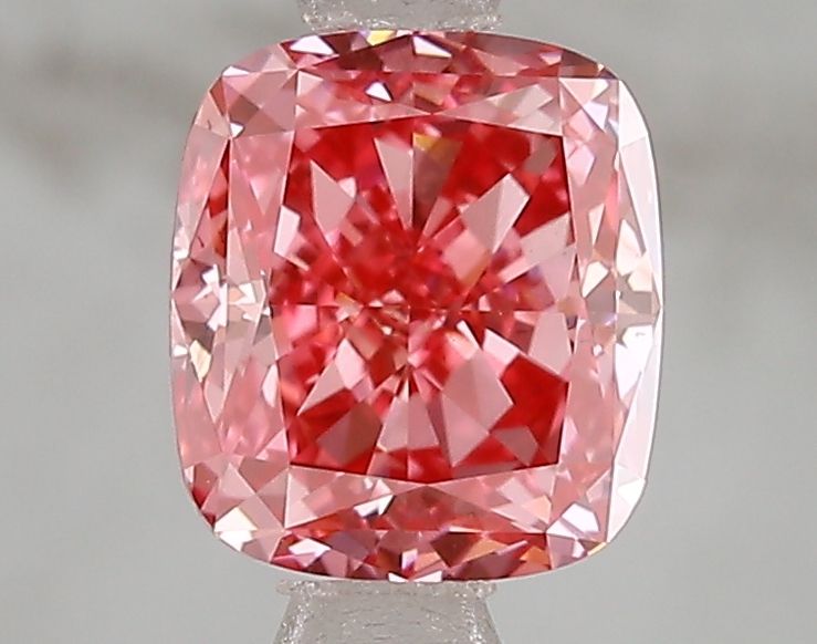 1.60 Carat Cushion Cut Fancy Pink