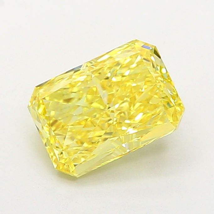 3.00 Carat Radiant Cut Fancy Yellow