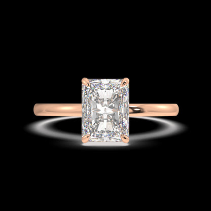 Serena Radiant Diamond Engagement Ring