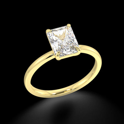 Serena Radiant Diamond Engagement Ring