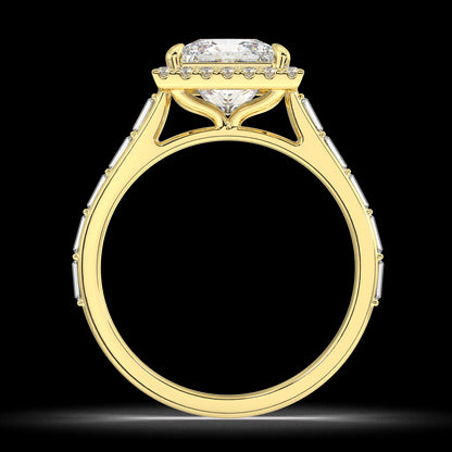 Chloe Princess Diamond Engagement Ring