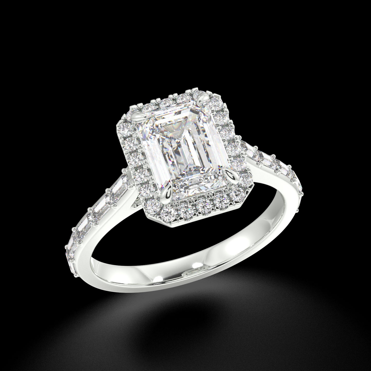 Chloe  Radiant Diamond Engagement Ring