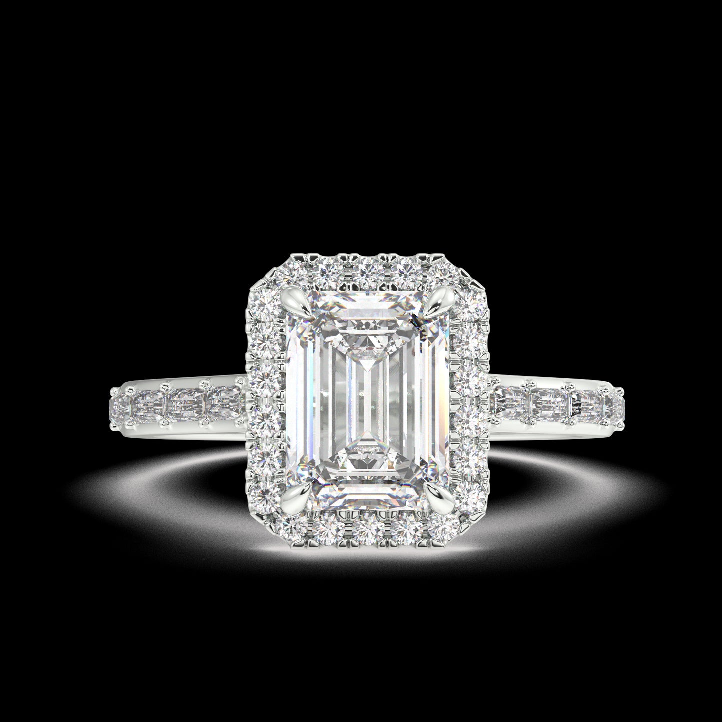 Chloe  Radiant Diamond Engagement Ring