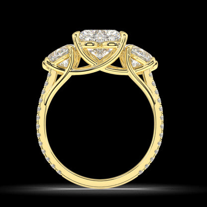 Hazel Heart Diamond Engagement Ring