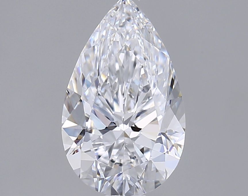 1.08 Carat D-IF Pear Lab Diamond