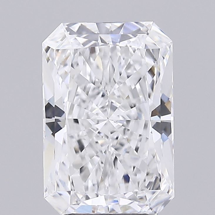 3.05 Carat D-VVS2 Radiant Lab Diamond