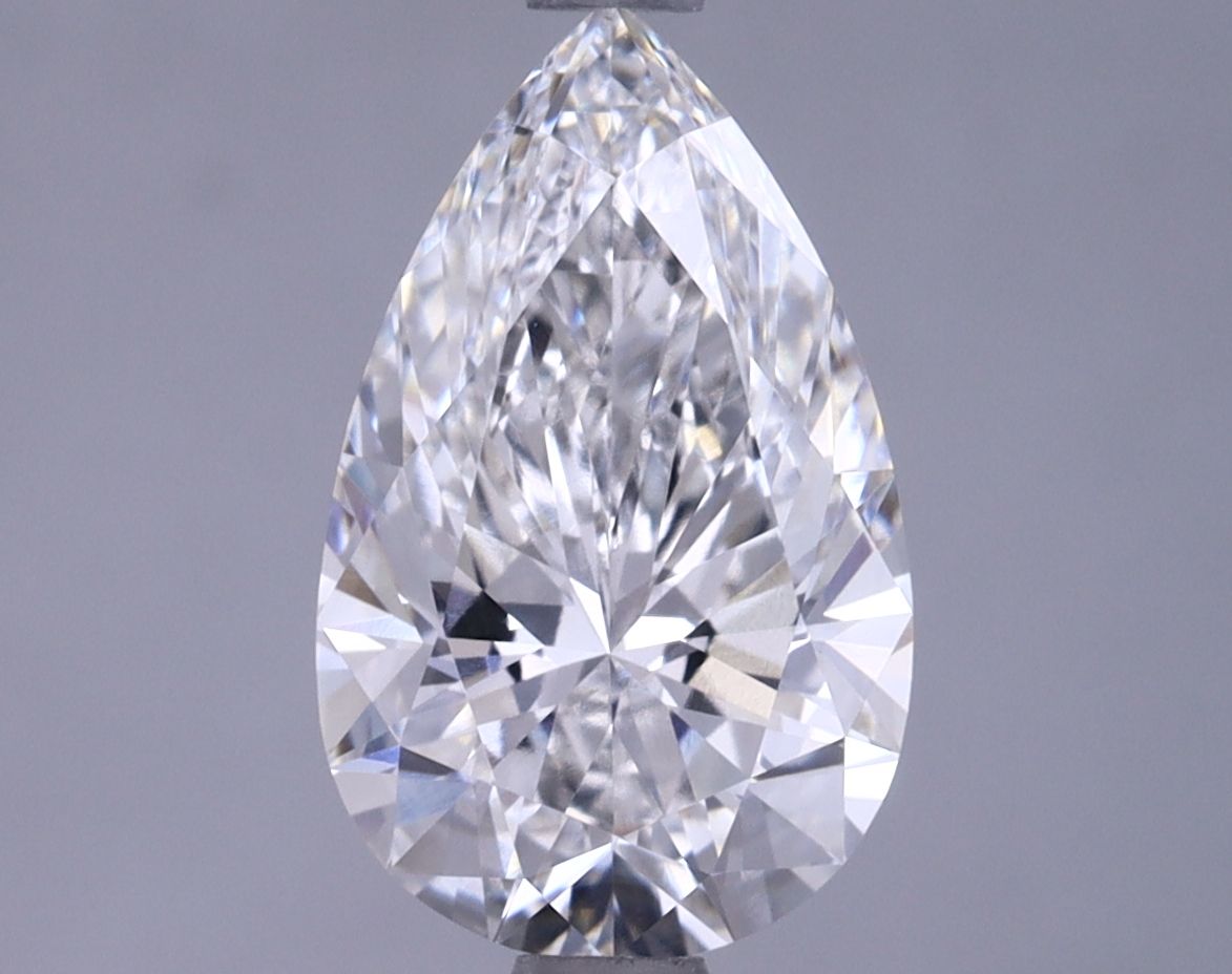 1.65 Carat F-VVS2 Pear Lab Diamond