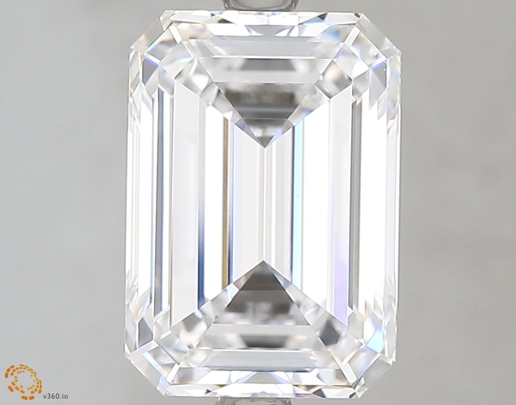 4.04 Carat D-VVS2 Emerald Lab Diamond