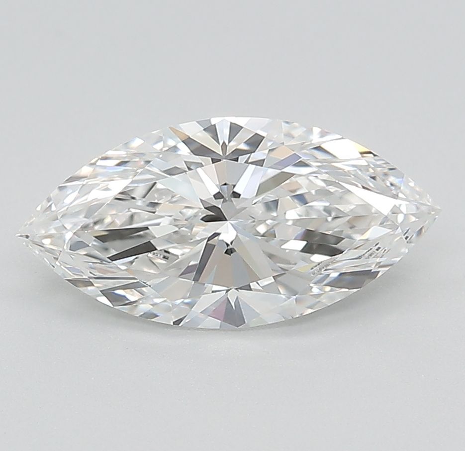 1.5 Carat E - VVS2 Marquise Lab Diamond - Ring Premier