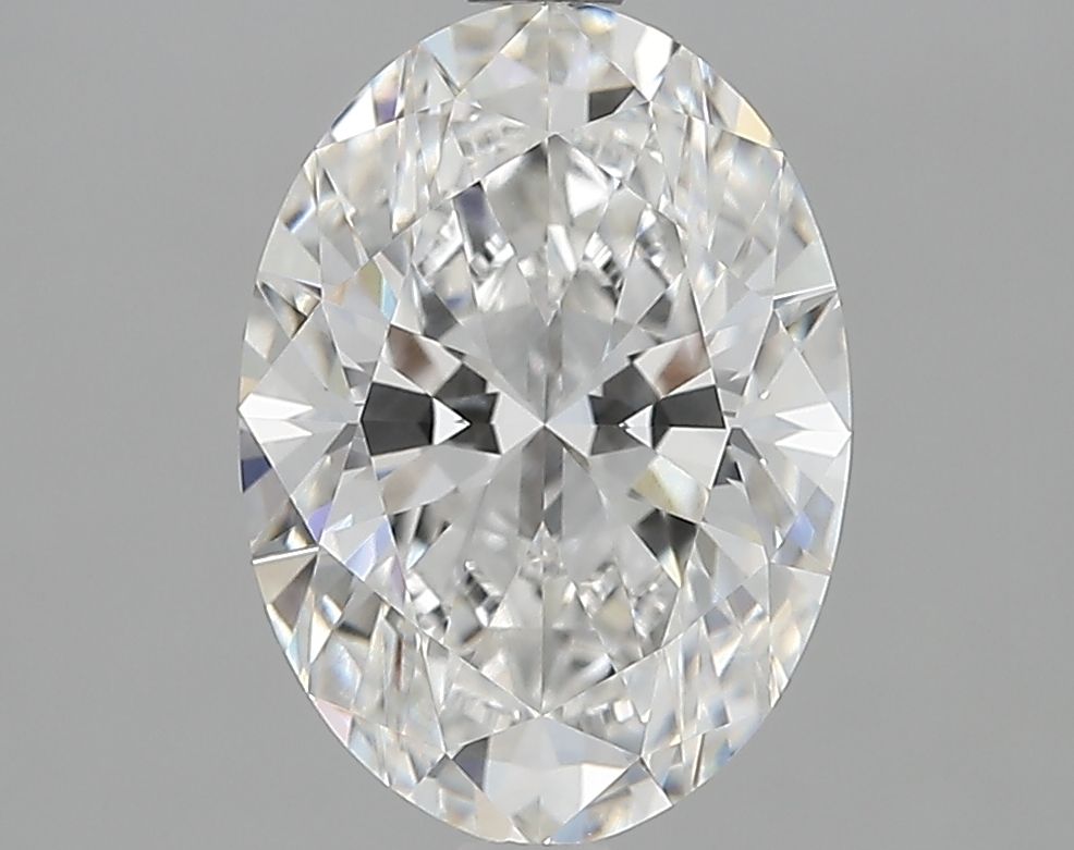 2.72 Carat F-VVS2 Oval Lab Diamond